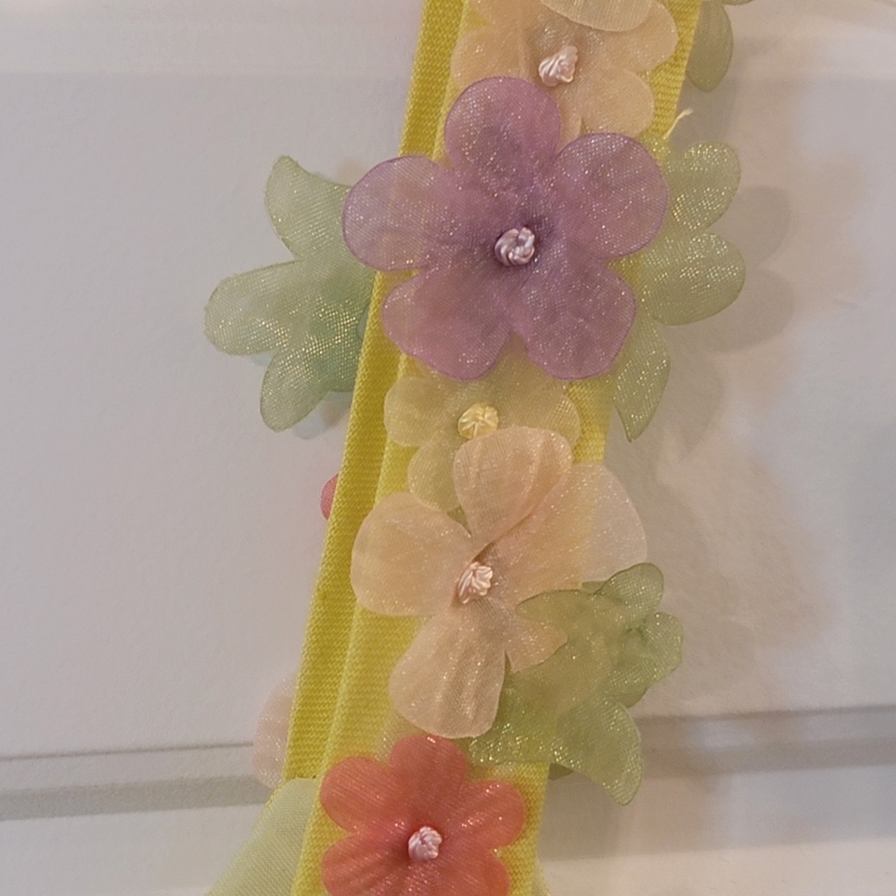 Vintage Althuser Linen-Blend Yellow Floral Strap Sundress 100% Linen Size 2 - Picture 9 of 16